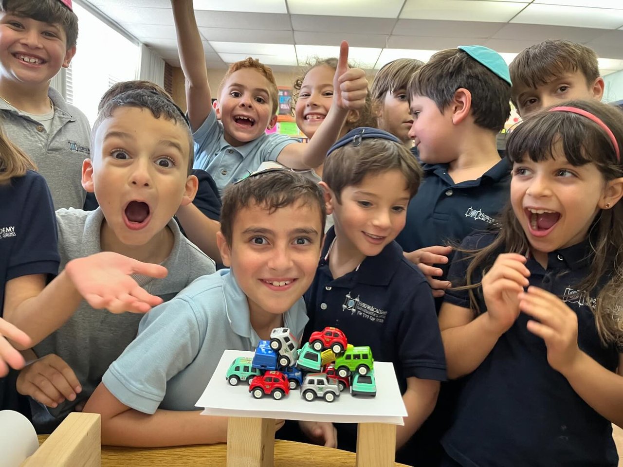 Second Graders Dive into Engineering with Bridge Design Project