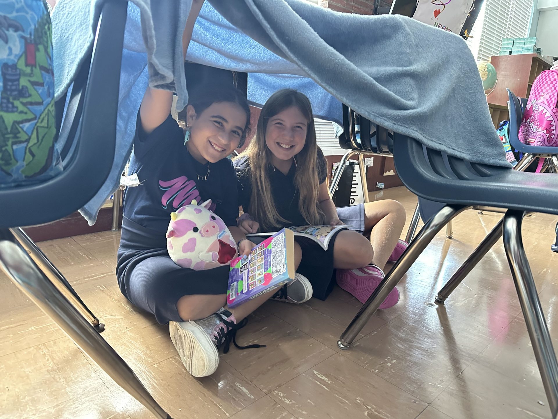 Fifth Graders Celebrate D.E.A.R. Day: Dropping Everything to Cozy Up with a Good Book