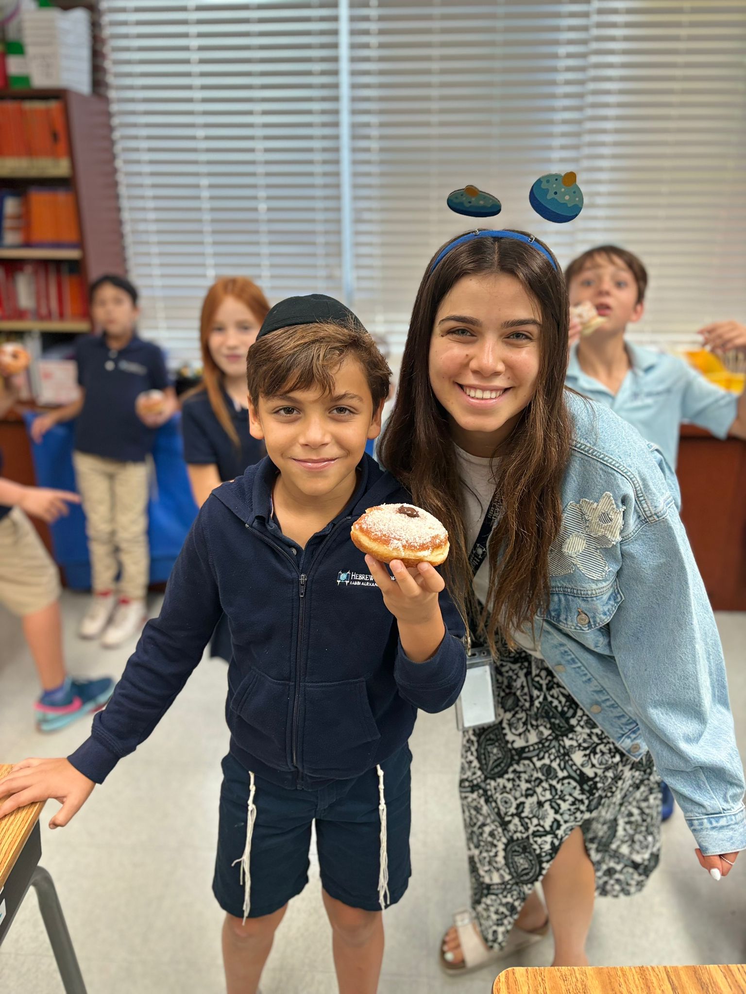 Sweet beginnings for Rosh Chodesh Kislev at Hebrew Academy!