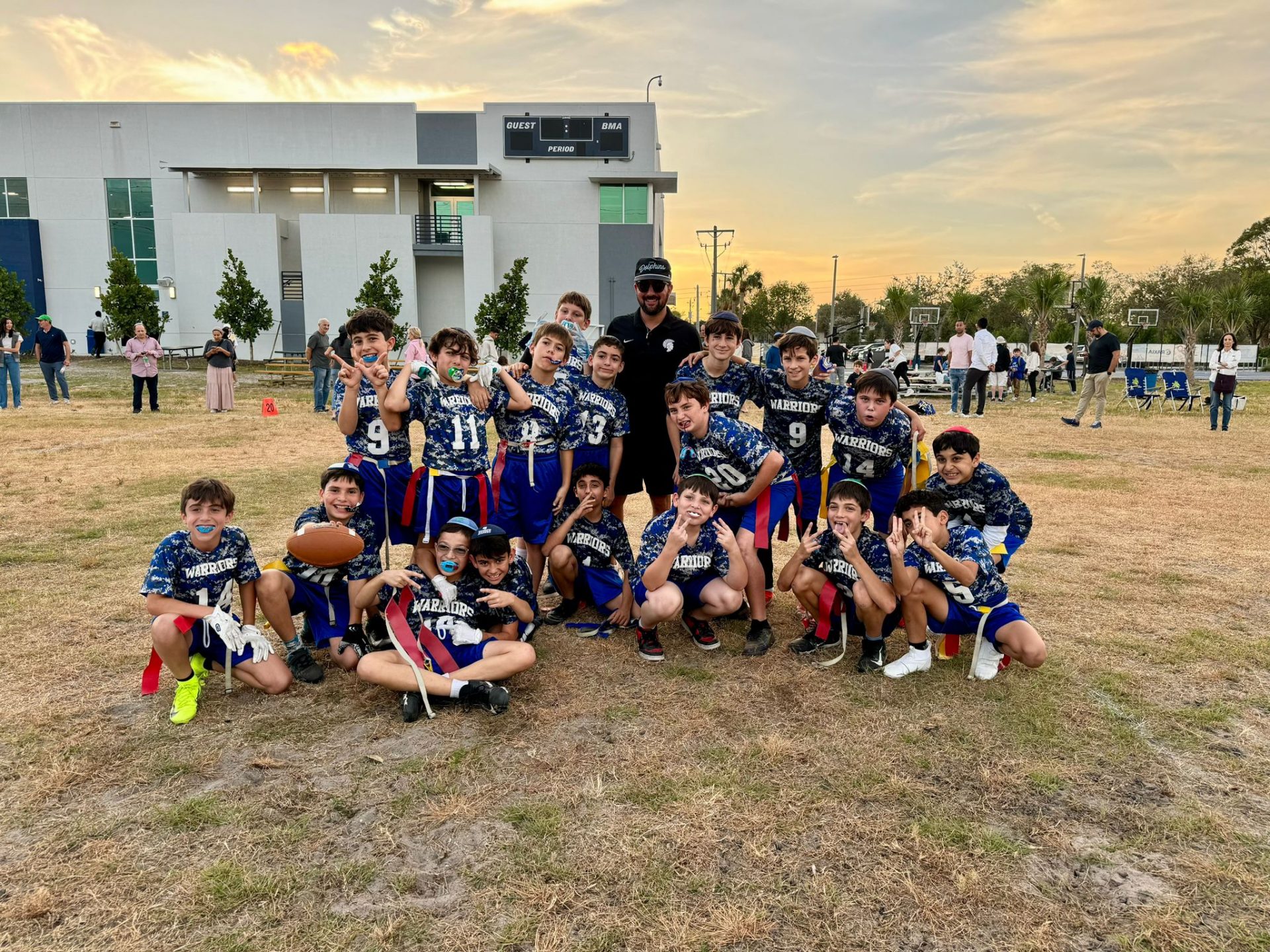 5th Grade Boys Flag Football Team Finishes Strong with Championship Appearance